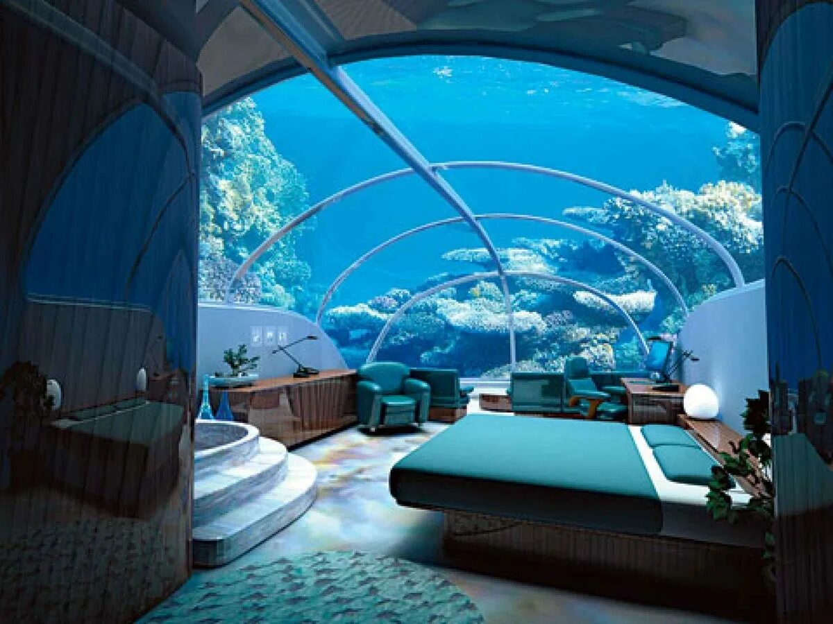 Подводный отель - Poseidon Undersea Resort на Фиджи.. Подводный отель Jules Undersea Lodge. Гидрополис в Дубае. Подводный отель в Дубае – Hydropolis Undersea Resort.