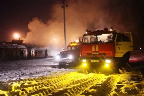 Пожар усть абакан