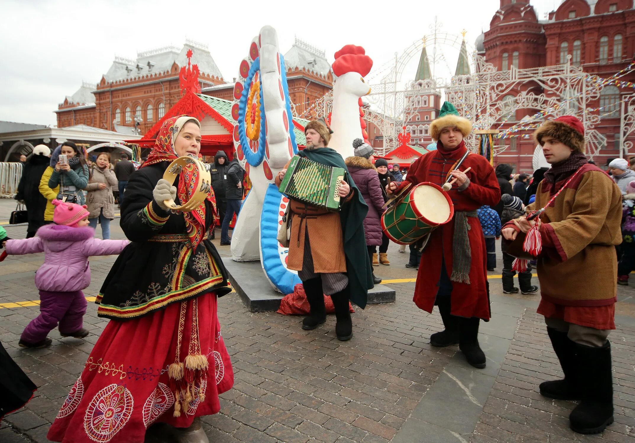 Какие гулянья в москве