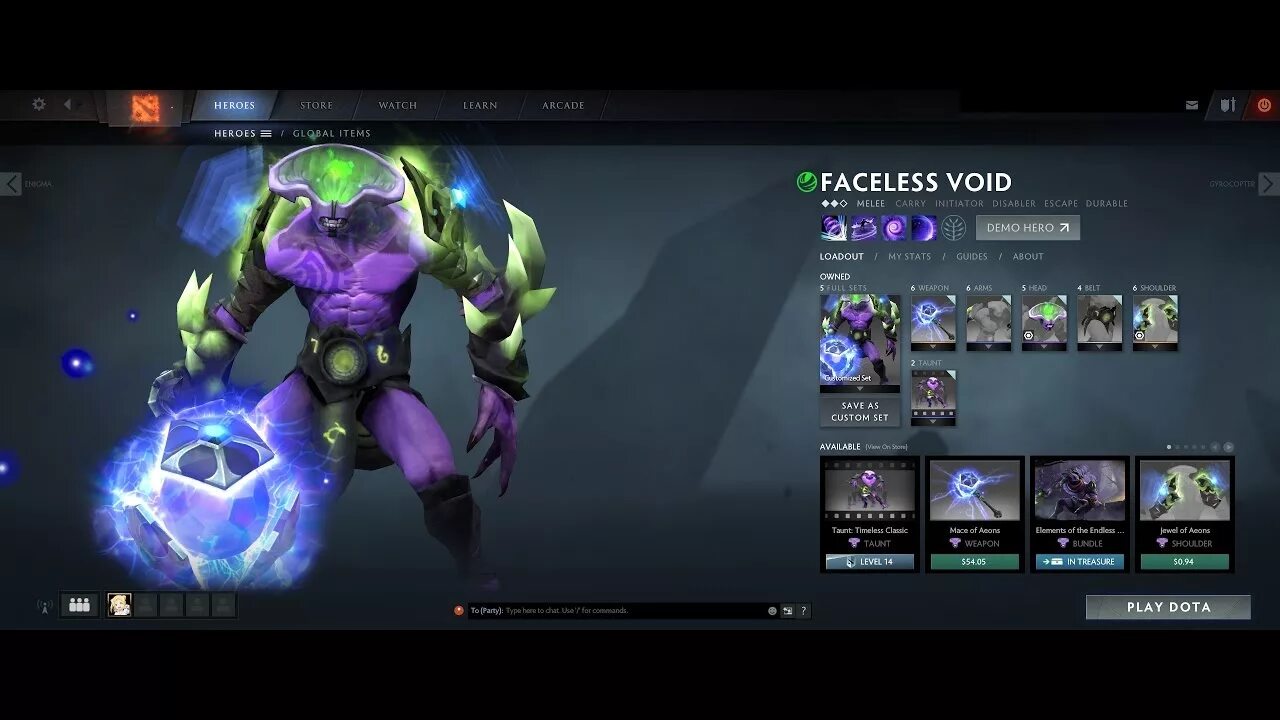 Аркана на Faceless Void. ВОЙД дота 2 аркана. Аркана на ВОЙДА. Фалсес ВОЙД.