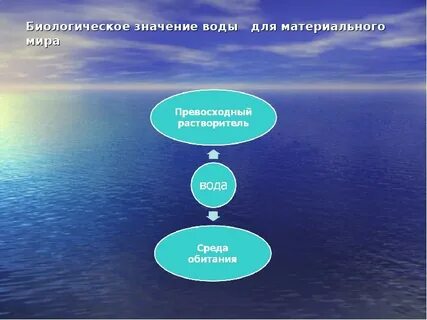 Вода в биологии