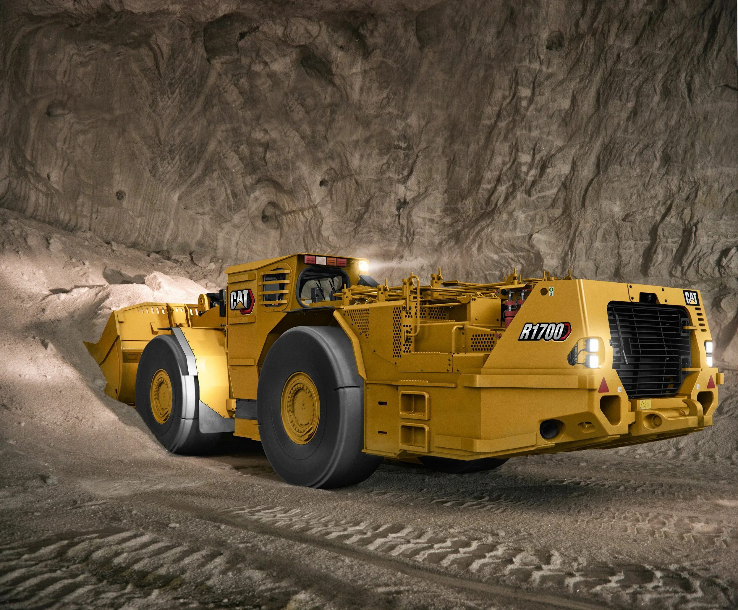 ПДМ Катерпиллер 1700. ПДМ Caterpillar r1700g. ПДМ 1700 Caterpillar. Погрузочно-доставочная машина Cat r1700g.