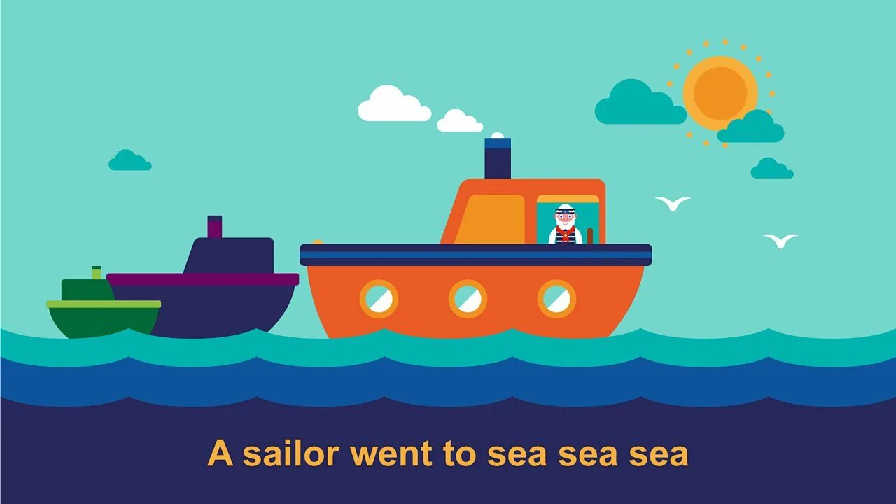 Go to the sea. A Sailor went to Sea. Going to the Sea. A Sailor went to Sea Worksheet.