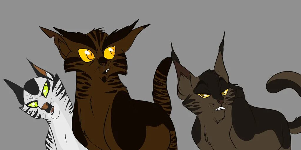 Tigerstar x Darkstripe. Darkstripe коты Воители. Tigerclaw Longtail. Warrior Cats Ravenpaw fanart. Cats long tails