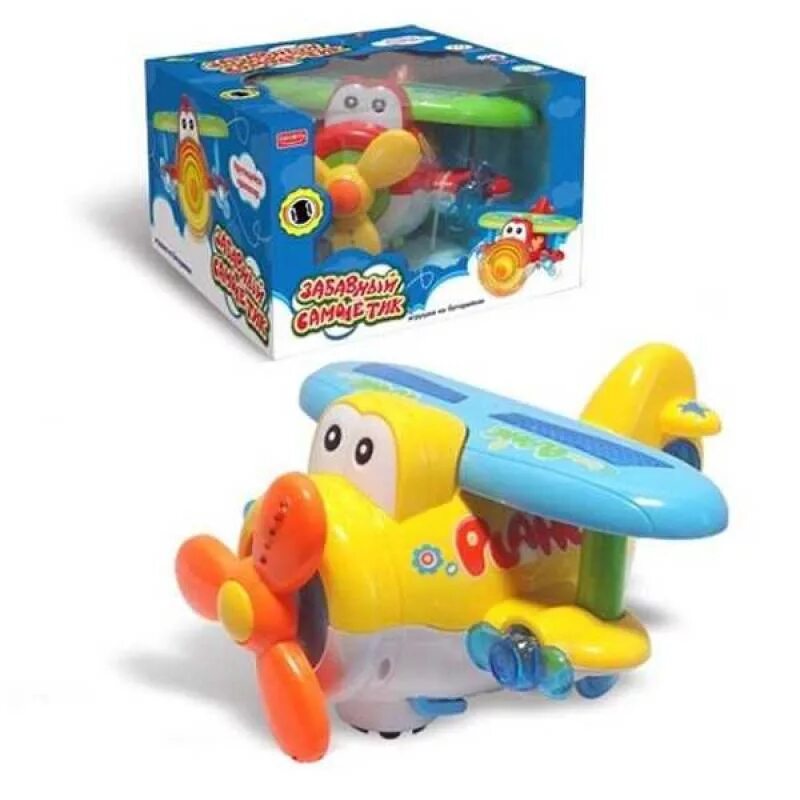 детский музыкальный самолет