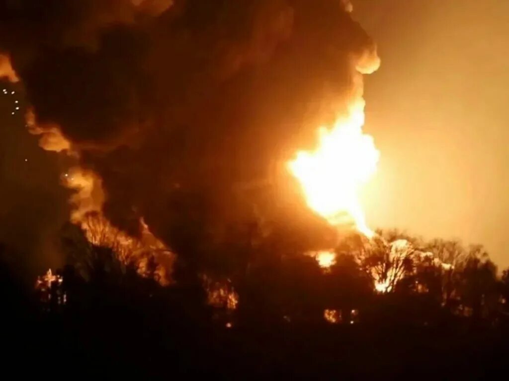 Ночные нападения. В Одессе прогремел мощный взрыв. Воздушный взрыв.