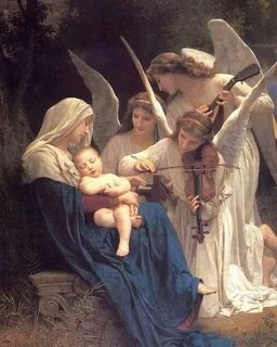 Violins playing and the angels crying