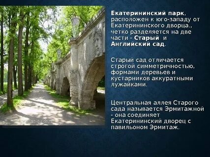 Описание парка