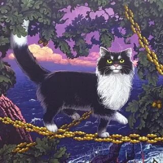 Покажи кота ученого