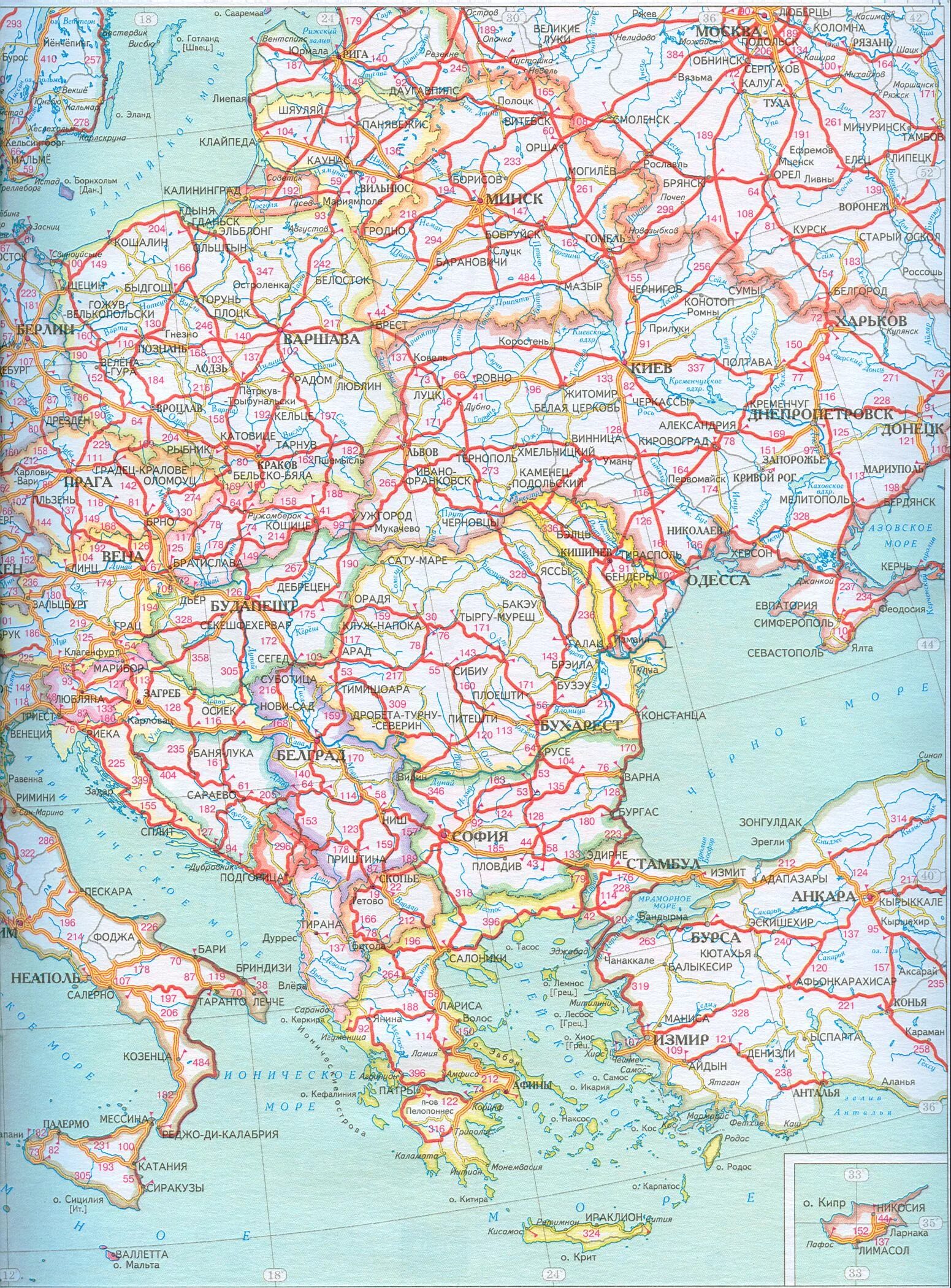 Железные дороги европейской части. Карта автодорог Европы атлас. Автомобильная карта Европы подробная. Карта автомобильных дорог Западной Европы. Карта Европы с дорогами.