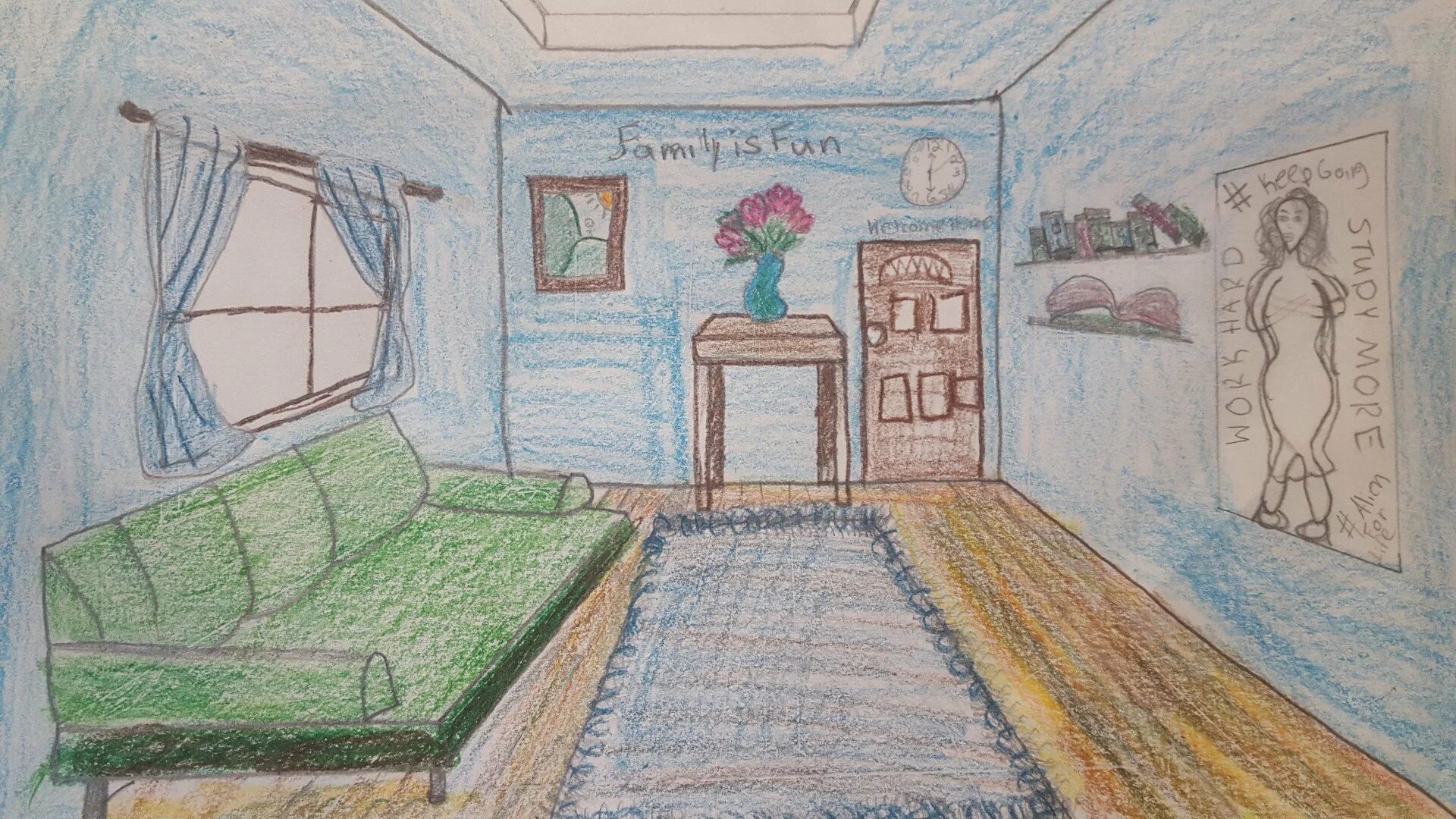 Комната мечты 7 класс. Интерьер рисунок. Рисунок комнаты. Комната для рисования. Интерьер комнаты рисунок.