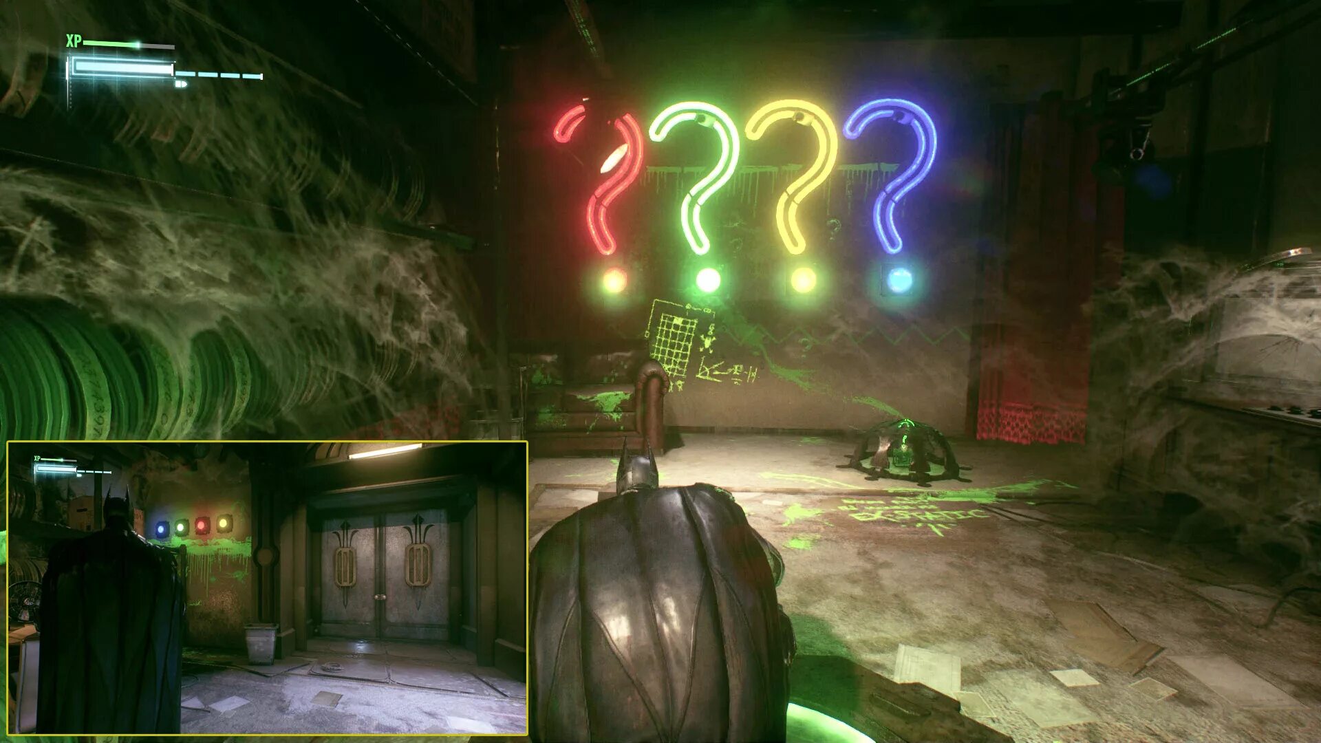 Batman arkham загадки риддлера. Batman arkham riddler. панесса студиос трофеи загадочника batman. arkham knight загадки риддлера. загадочник бэтмен arkham knight.