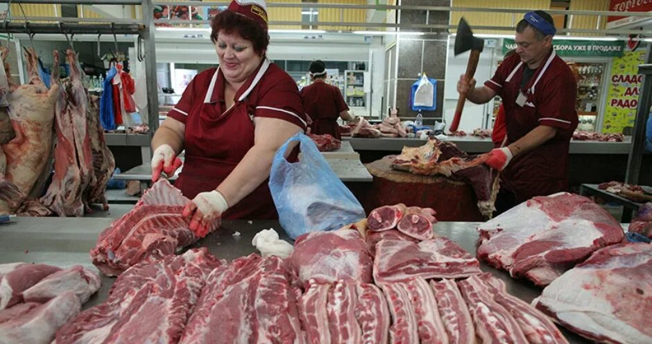Покупать мясо на рынке. Покупать мясо на рынке