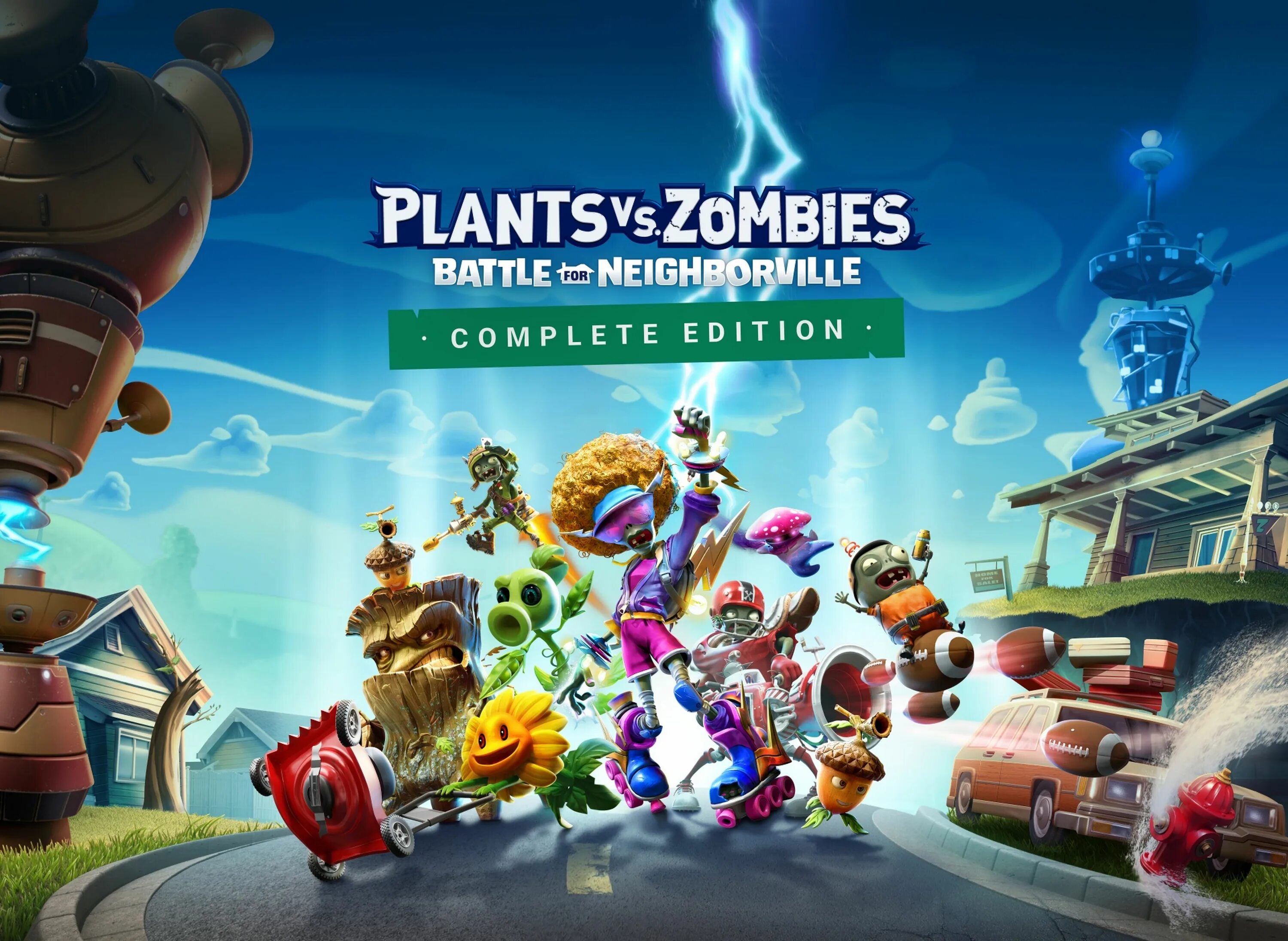 Plants vs. Zombies: Battle for Neighborville. PVZ Battle for Neighborville. PVZ 1. Игры про зомби на Нинтендо свитч.