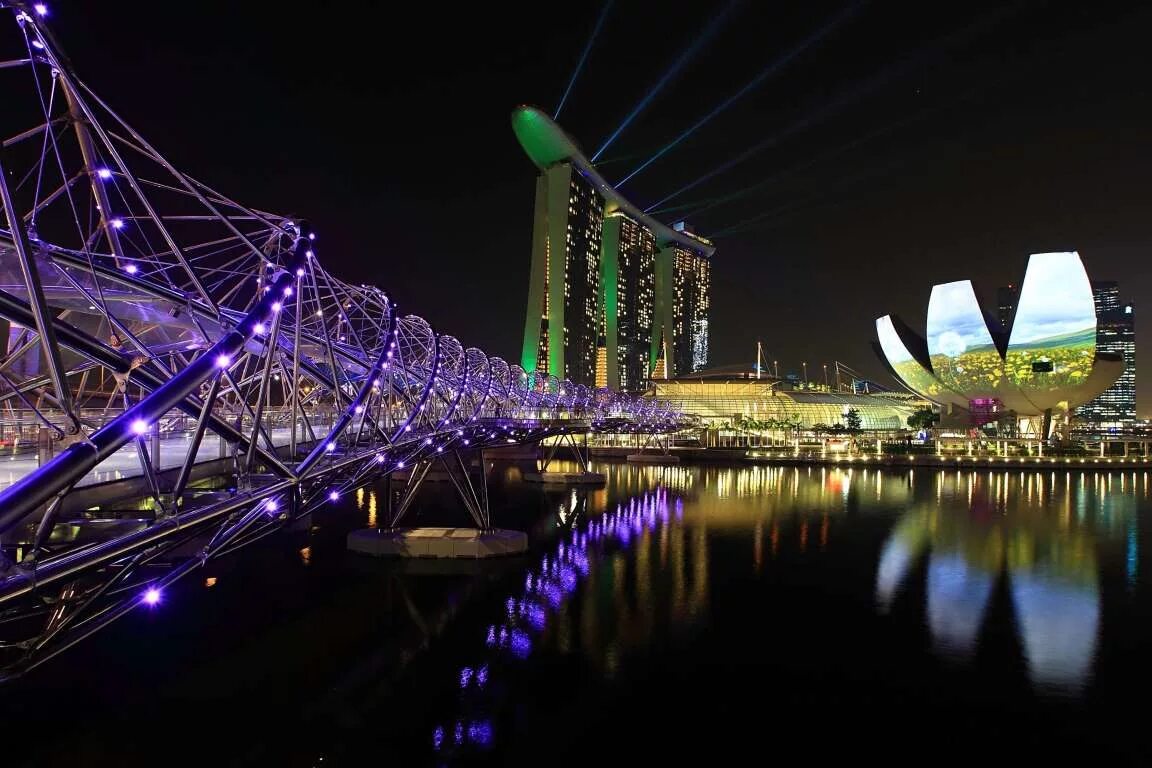 5. Город сингапур (singapore city). Водопад бигар зимой. Водопад бигар румыния. Куала-лумпур, малайзия (2014-2015).