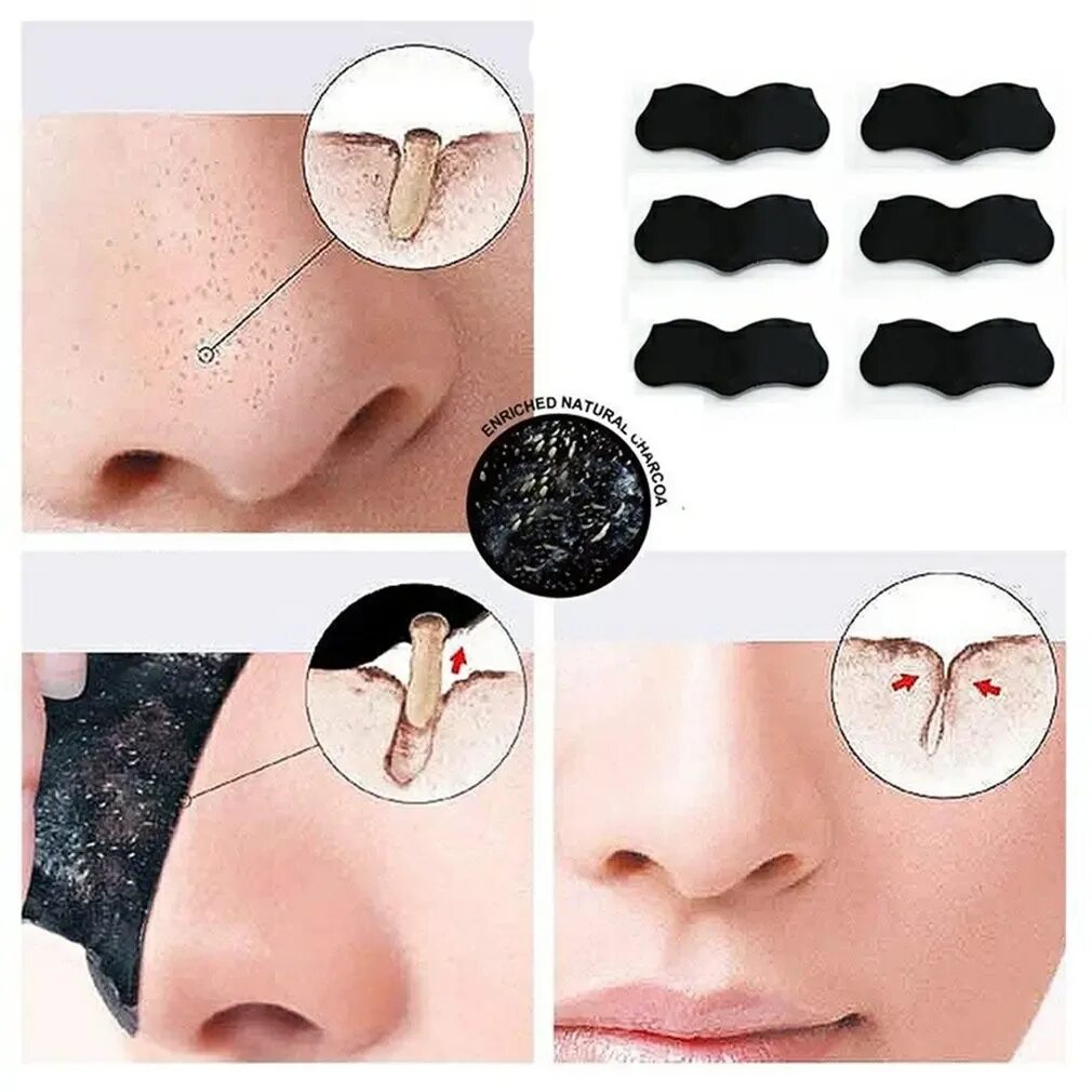 Блэк Хеад маска для носа. I'M petie маска для лица от черных точек Blackhead Remover Charcoal Mask - nose strip, 15 g. Black head Pore strip Life Ming Yuan Anti Blackhead nose Mask. Пластырь от черных точек на носу. Домашняя маска от черных точек на носу