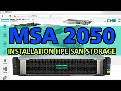 Msa 2050 san