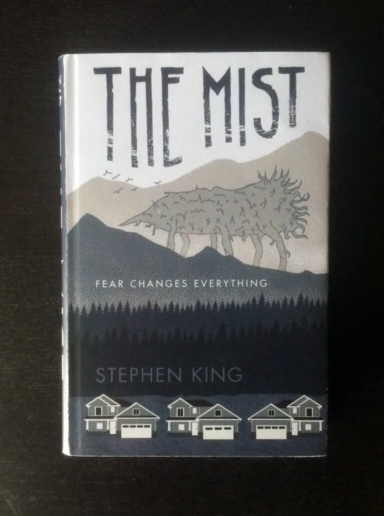 Отзывы книге туман. The Mist Stephen King Cover.