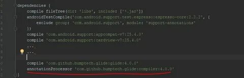 Find dependency