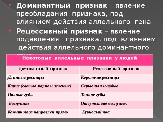 Доминантные и рецессивные признаки томата. Доминантный признак. Примеры доминантных и рецессивных признаков у человека. Доминантный признак это в генетике. Доминантные и рецессивные признаки человека.