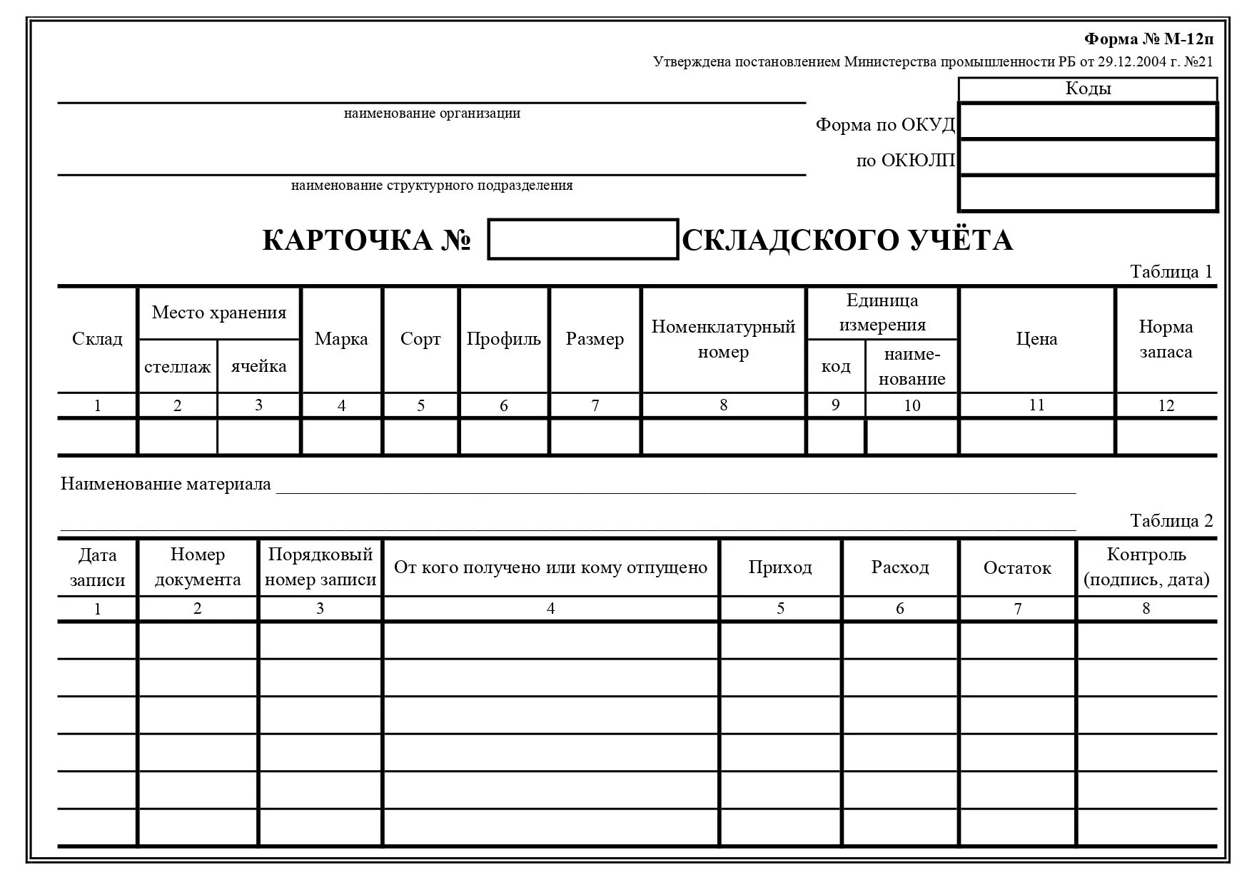 Карточка складского учета (форма № м-17). Карточка складского учета форма м 17а. Складская карточка товара форма м17. Карточка учета материальных ценностей м-17. Форма п 16