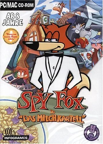 Spy fox in cheese chase