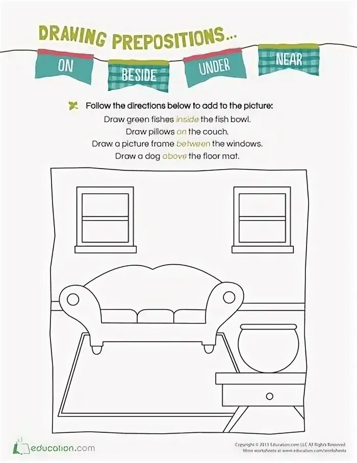 Read and draw the picture