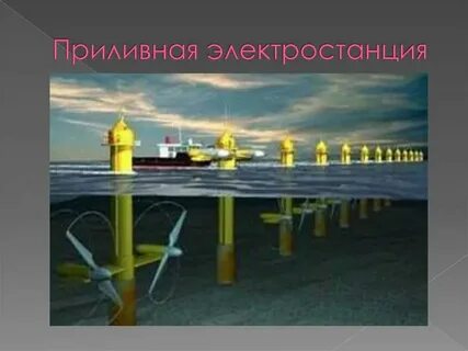 Энергия вод мирового океана