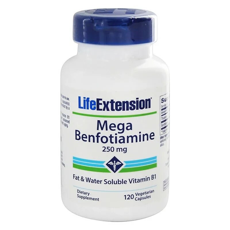 Бенфотиамин 150 мг. Бенфотиамин б1. Life Extension Benfotiamine with Thiamine 100mg (120 Вег.кап.). Бенфотиамин мега.