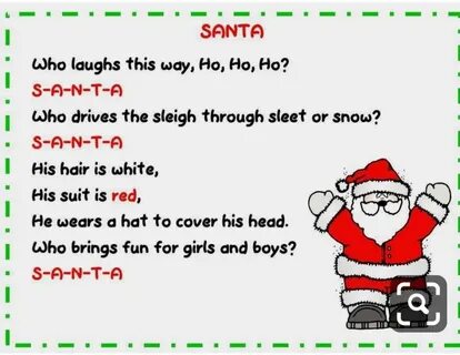 Santa simple song