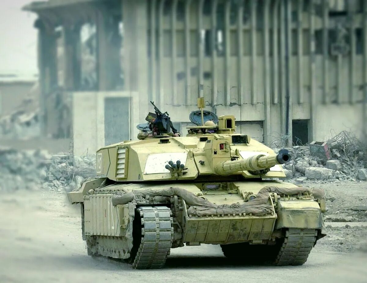 Британский танк Челленджер 2. Fv4034 Challenger 2. Challenger 2 AESP.