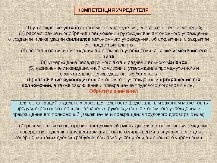 Устав автономного учреждения. Компетенции учредителя архива. Учредитель автономного учреждения. Изменения в устав автономного учреждения. Изменения в устав автономного учреждения внесены.