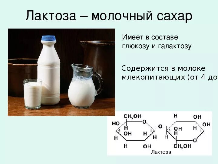 Лактоза в молоке. Зачем лактоза. Лактоза в молочных продуктах. Зачем лактоза. Формула лактозы биохимия.
