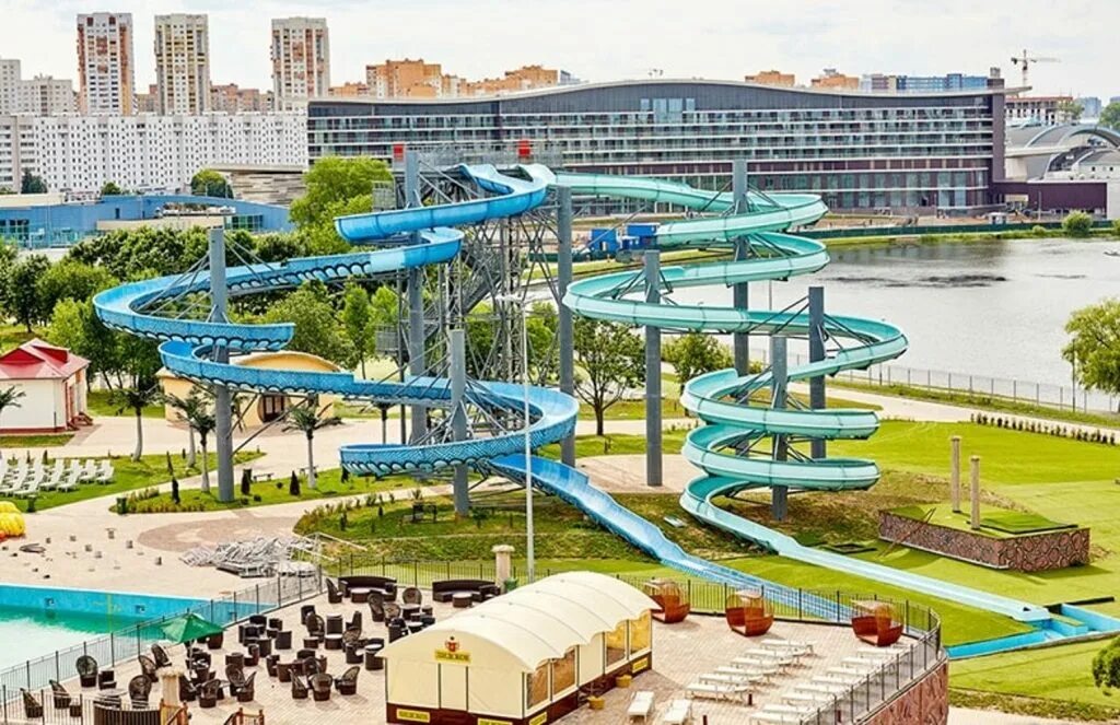 Открытый аквапарк в минске