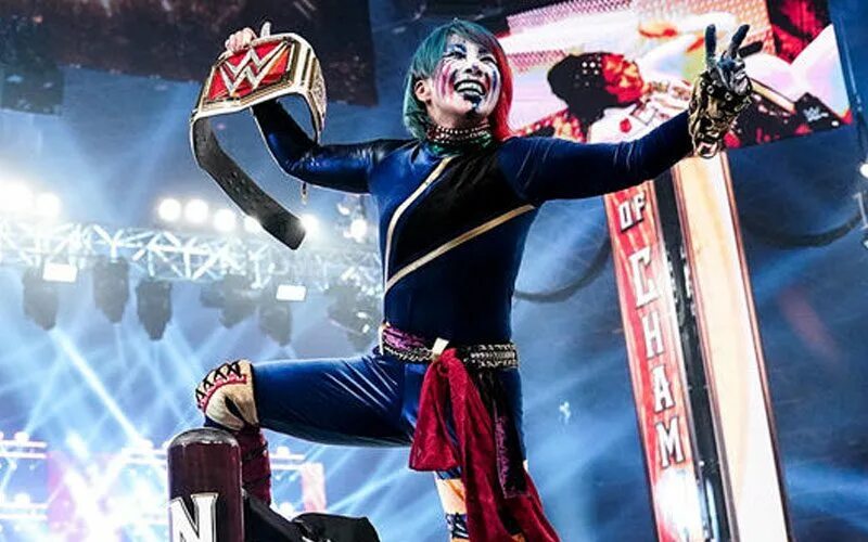 Ви а чемпионс май. WWE women SMACKDOWN title. Asuka New Championship. WWE women's New title.