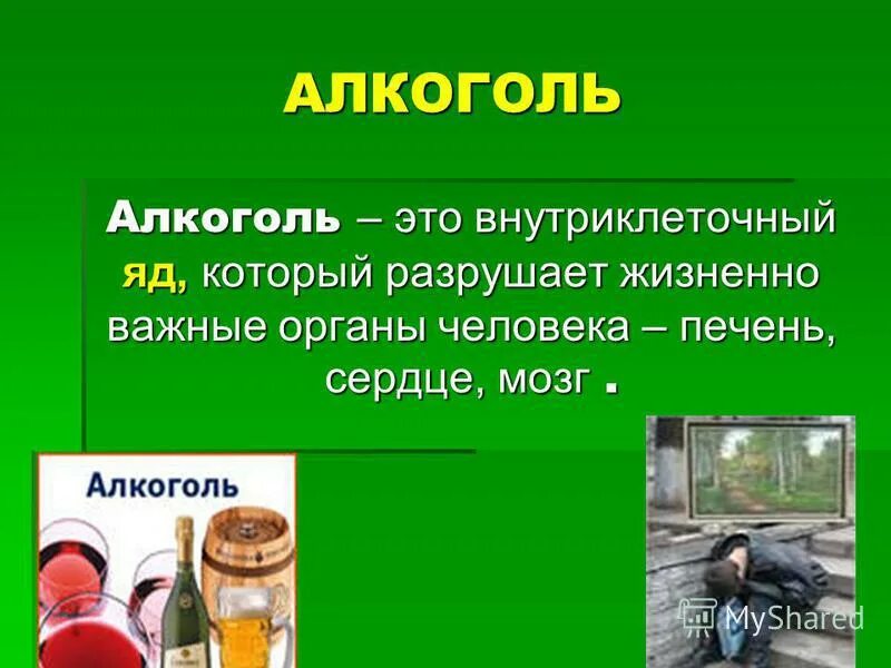 Алкогольные сообщение