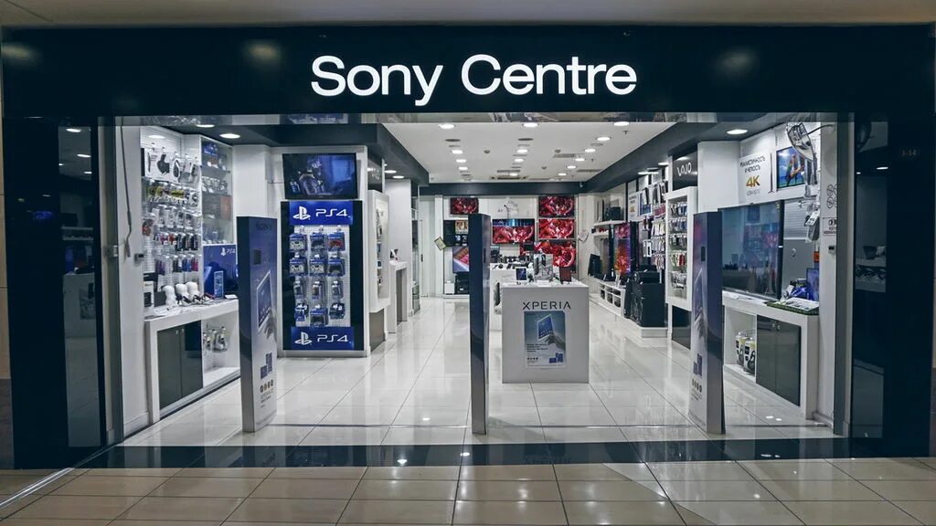 Купить сони в магазине. Магазин Sony. Магазин Sony Centre. Фирменный магазин Sony. Sony бытовая техника.