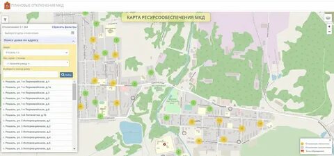 Карта мкд