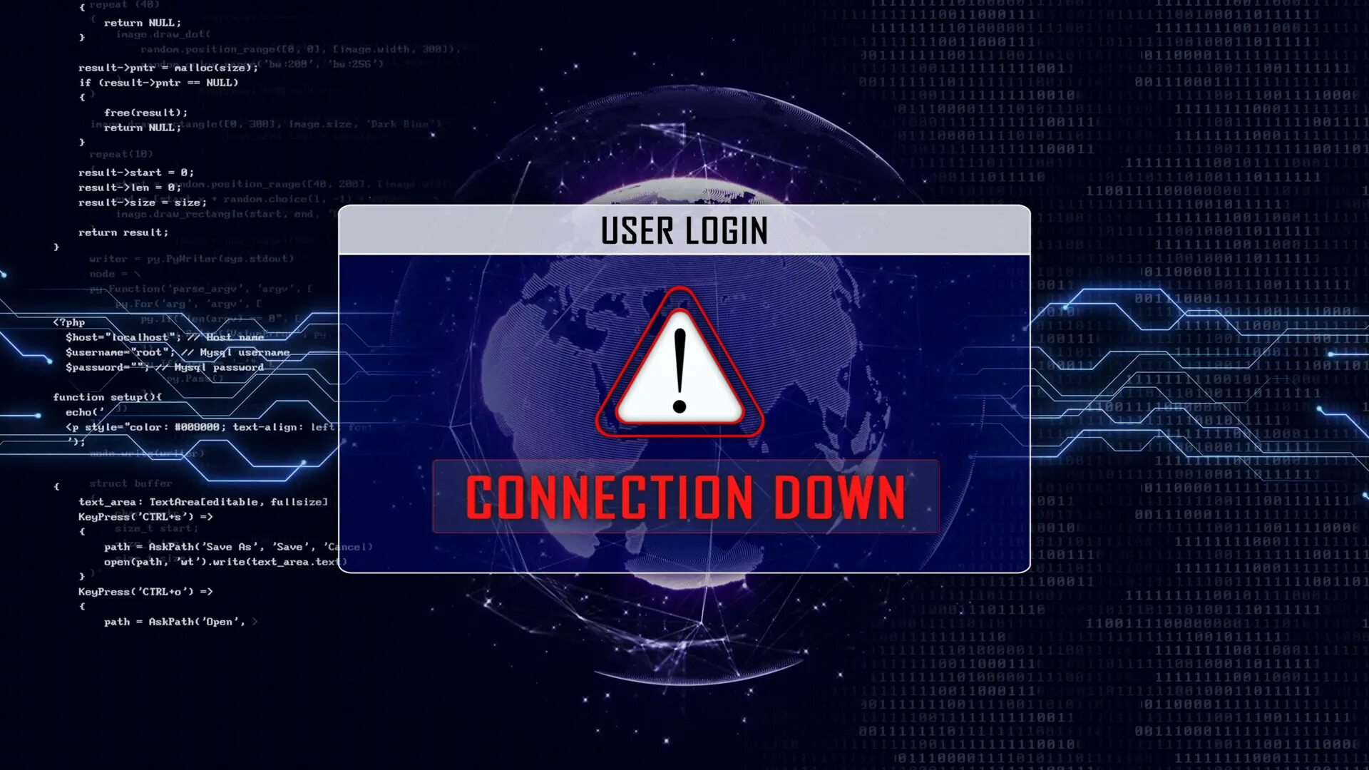 Connection down