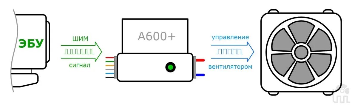 Сигнал кулера. А600+ ШИМ-контроллер вентилятора. Контроллер вентилятора охлаждения двигателя. Контроллер вентилятора ож Opel. ШИМ контроллер вентиляторов ож.