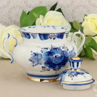 Фарфоровая гжель
