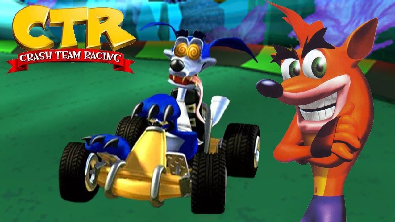 Крэш бандикут гонки. Crash Team Racing пс1. Краш бандикут гонки. Crash Bandicoot Racing ps1.