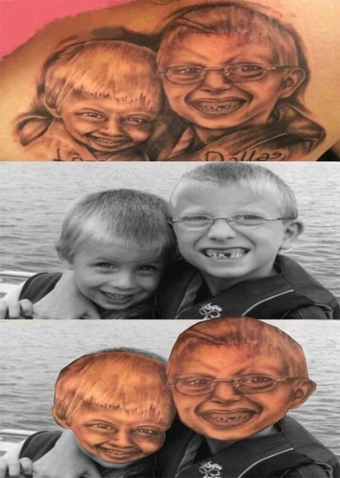 Неудачный рисунок