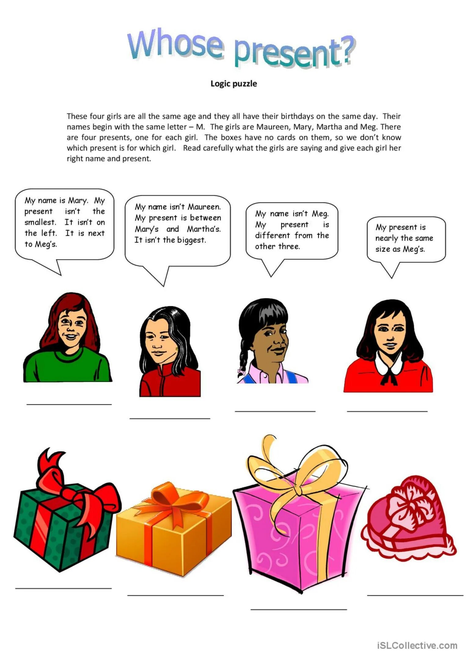 Who present