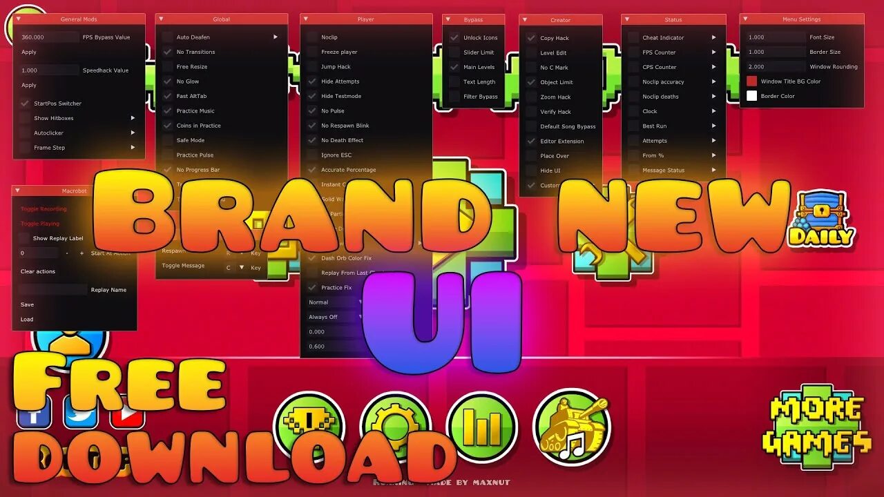 Gd mod menu. Gd mod menu