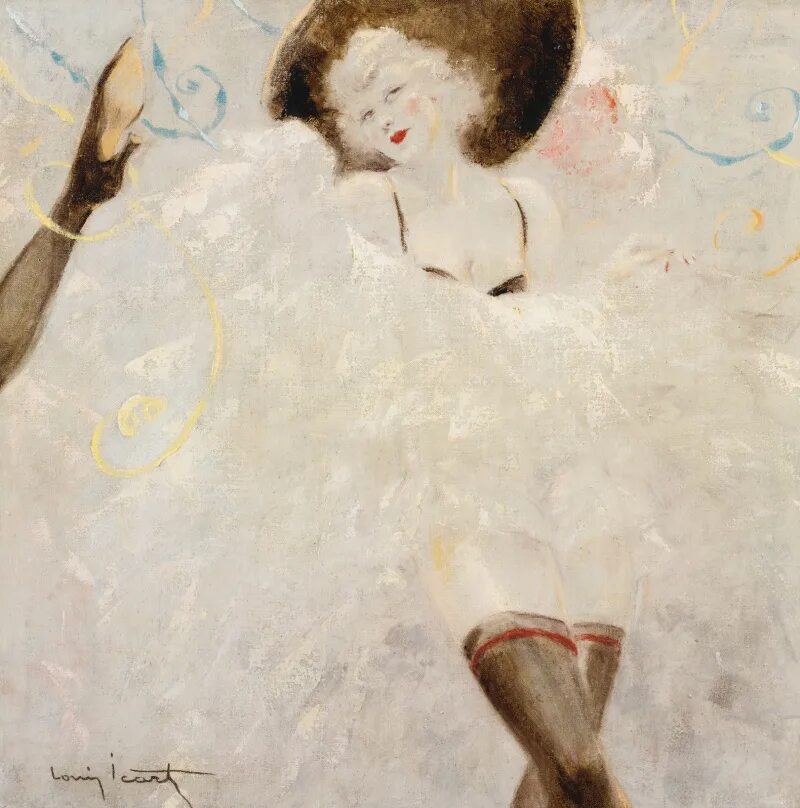 Луи картины. By Louis Icart. Луи Икар. Луи Икар картины. Кан-Кан картины.