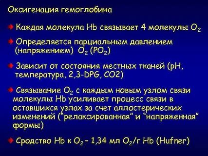 Факторы гемоглобина