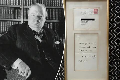 I’m A Thrift Buyer – I Found A Letter Signed By Winston...