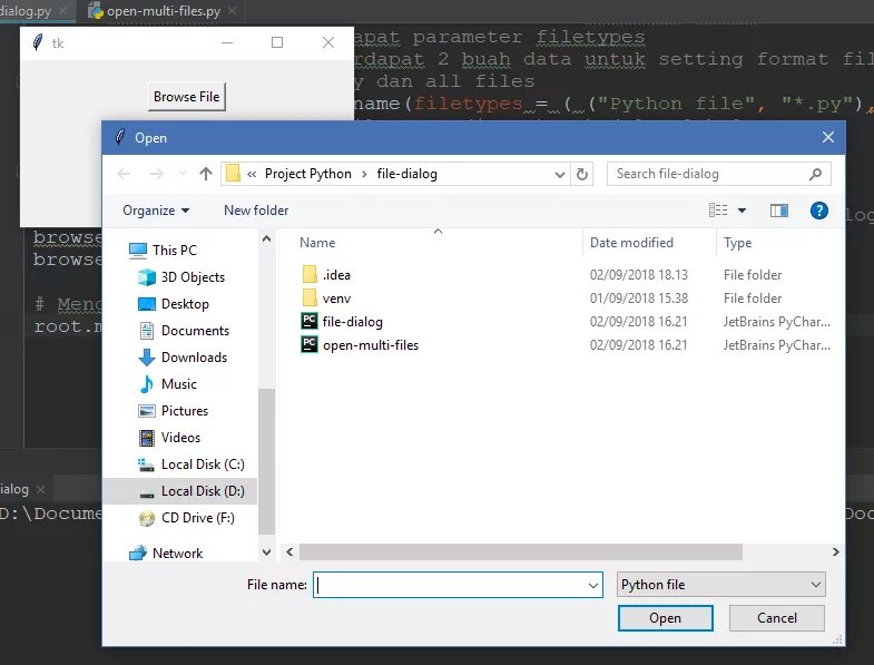 File open dialogue. Open в Пайтон. Диалог на питоне. Программа fileopen. FILEDIALOG Python.