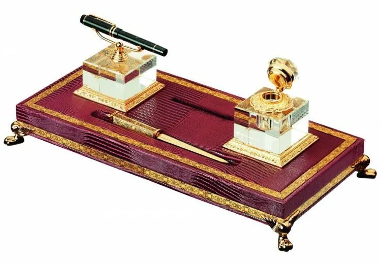 Настольный набор "bestar" (черный мрамор) ei - 2. Настольный прибор 1818 золото. Письменный набор. Письменный набор для руководителя.
